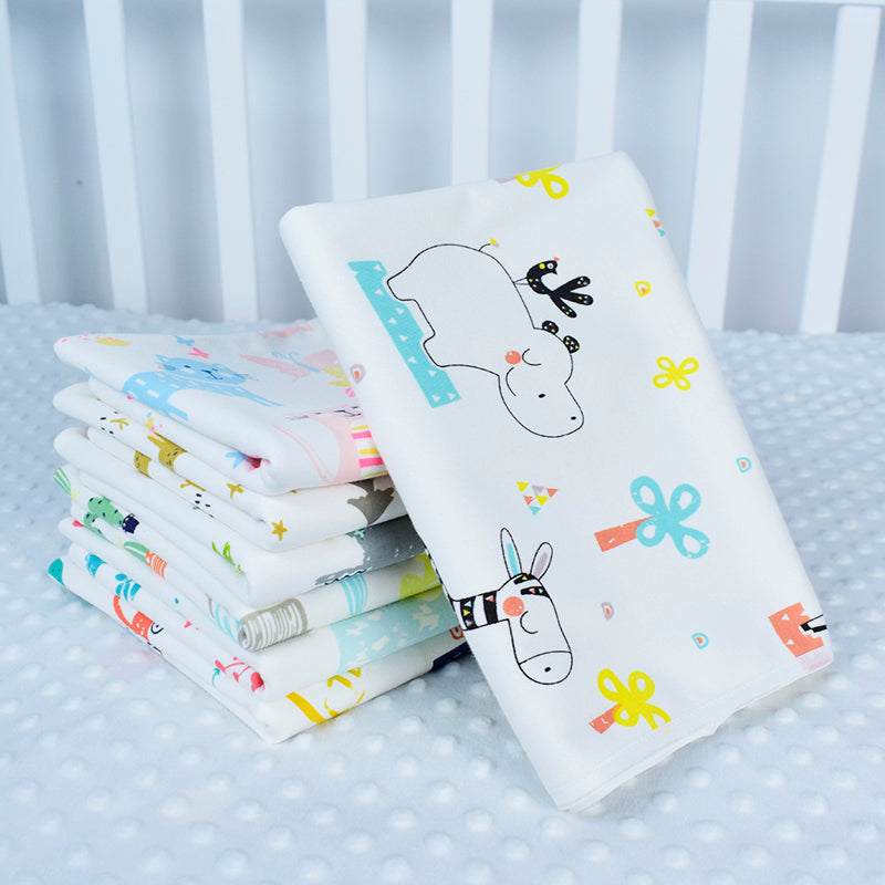 Non-Wrinkle Large Bamboo 4 Layers Waterproof Toilet Training Sleeping Mat Diaper Changing Mat 150x100cm - AgapeStar