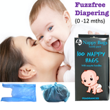 Fragranced Multipurpose Nappy Disposal Bags (Nappy and Sanitary pad disposal) - AgapeStar