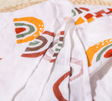 2 Layer Muslin Bamboo Organic Cotton Swaddle Blanket - AgapeStar