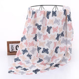 Ultrasoft Organic Bamboo Cotton Muslin Swaddle Blanket