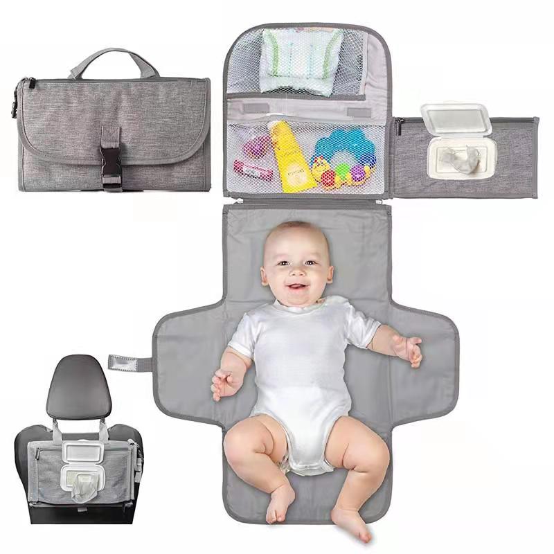 Multifunction Portable Waterproof Diaper Travel Changing Mat - AgapeStar