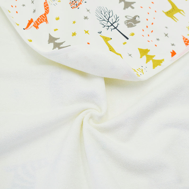 Non-Wrinkle Large Bamboo 4 Layers Waterproof Toilet Training Sleeping Mat Diaper Changing Mat 150x100cm - AgapeStar