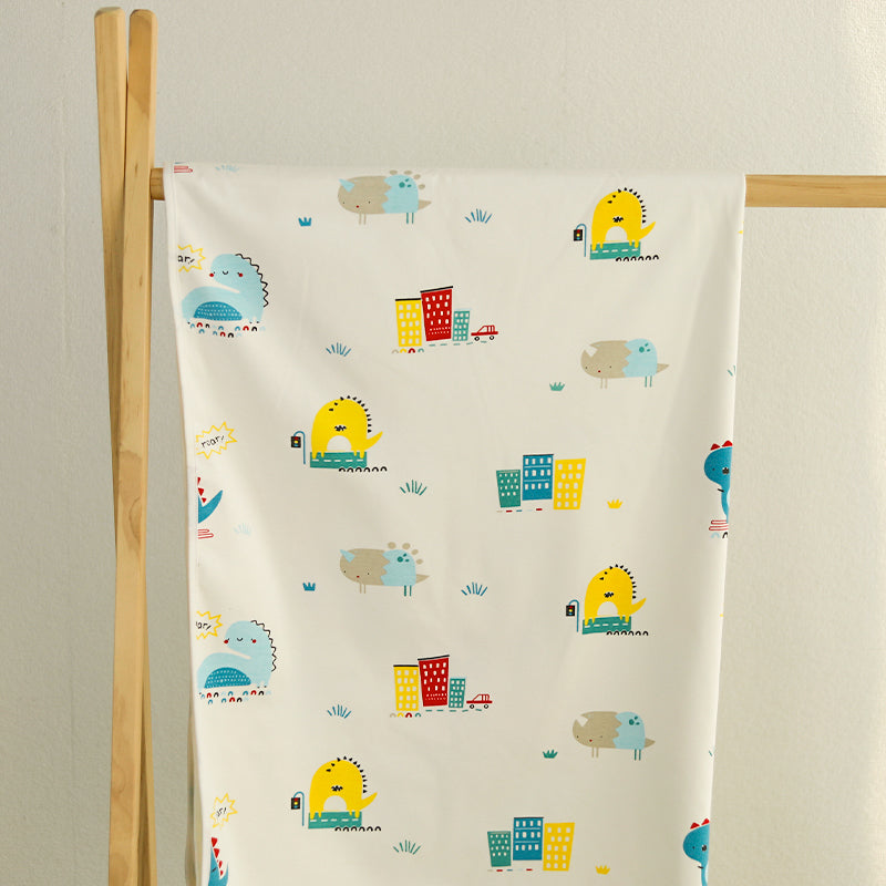 Non-Wrinkle Large Bamboo 4 Layers Waterproof Toilet Training Sleeping Mat Diaper Changing Mat 150x100cm