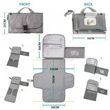 Multifunction Portable Waterproof Diaper Travel Changing Mat - AgapeStar