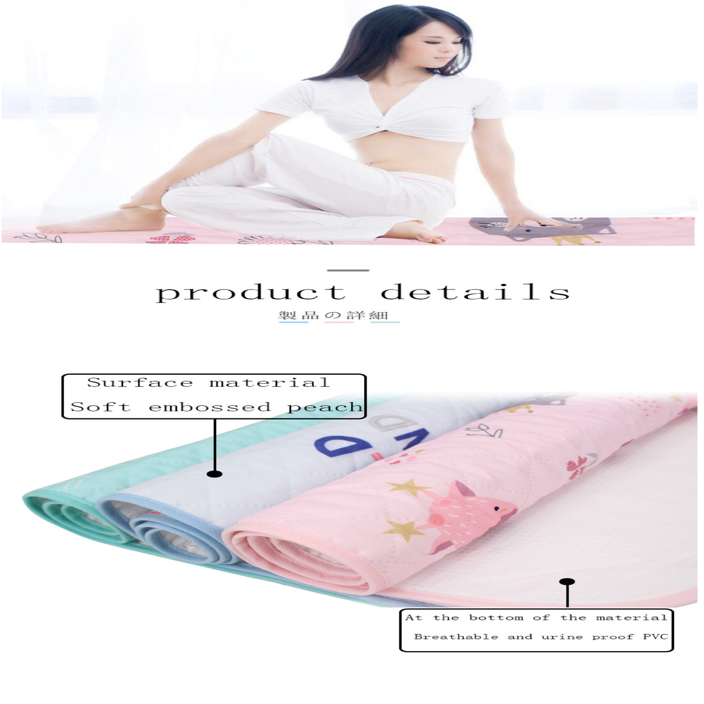 Multifunction Waterproof Baby Diaper Changing Mat Infant Crib Sheet - AgapeStar