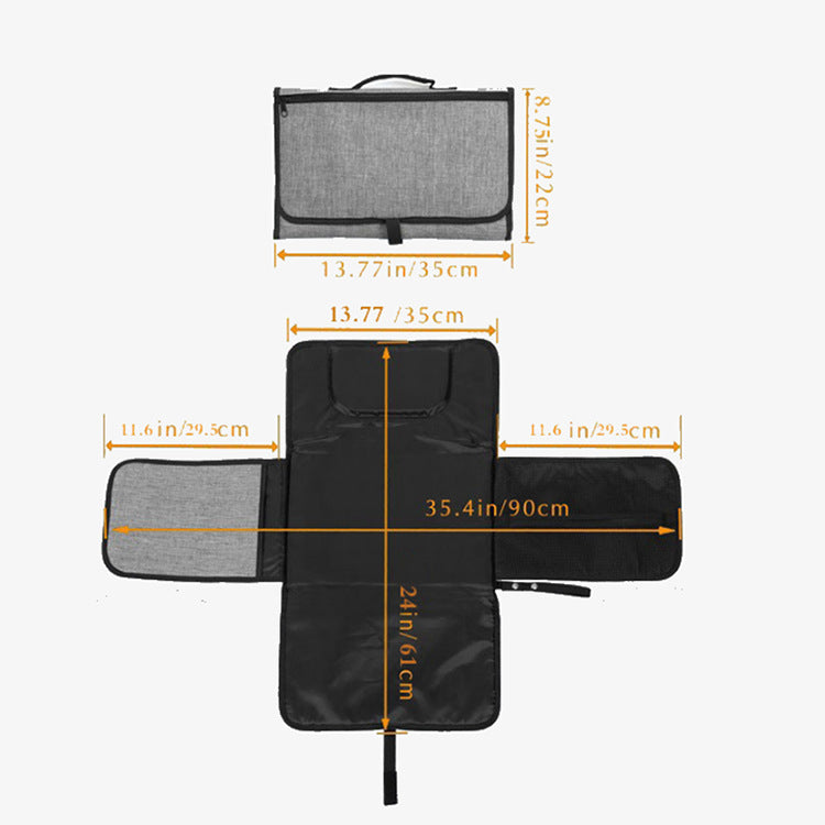 Multifunction Portable Waterproof Diaper Travel Changing Mat - AgapeStar