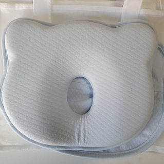 AgapeStar Baby Memory Foam Pillow Flat Head Prevention Gift Set (1 Pillow + 1 Removable Cotton cover) - AgapeStar
