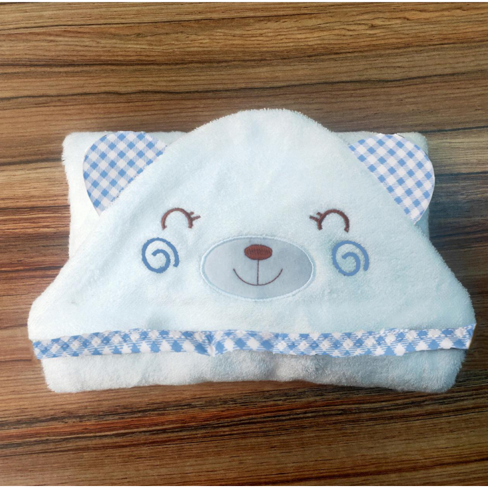 Premium Ultra Soft Bamboo Baby Hooded Towel