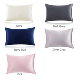 PURE MULBERRY SILK PILLOWCASE HIDDEN ZIPPER STYLE, 51X76CM
