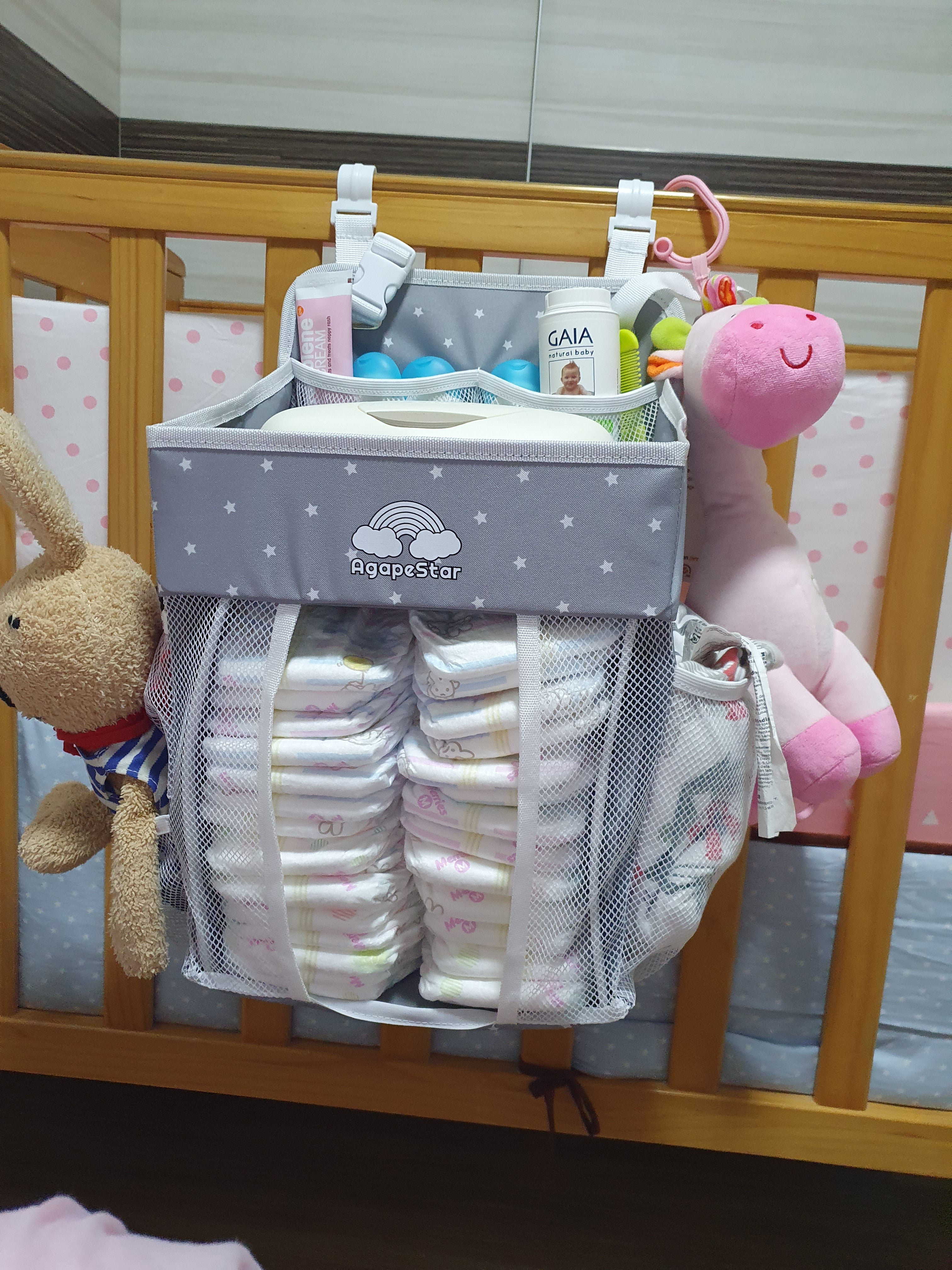 AgapeStar Enduring Hanging Diaper Caddy Organizer