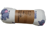 2 Layer Muslin Bamboo Organic Cotton Swaddle Blanket - AgapeStar