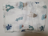 2 Layer Muslin Bamboo Organic Cotton Swaddle Blanket - AgapeStar