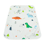 Non-Wrinkle Large Bamboo 4 Layers Waterproof Toilet Training Sleeping Mat Diaper Changing Mat 150x100cm - AgapeStar