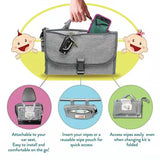 Multifunction Portable Waterproof Diaper Travel Changing Mat - AgapeStar