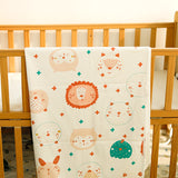 Non-Wrinkle Large Bamboo 4 Layers Waterproof Toilet Training Sleeping Mat Diaper Changing Mat 150x100cm