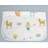Non-Wrinkle Large Bamboo 4 Layers Waterproof Toilet Training Sleeping Mat Diaper Changing Mat 150x100cm