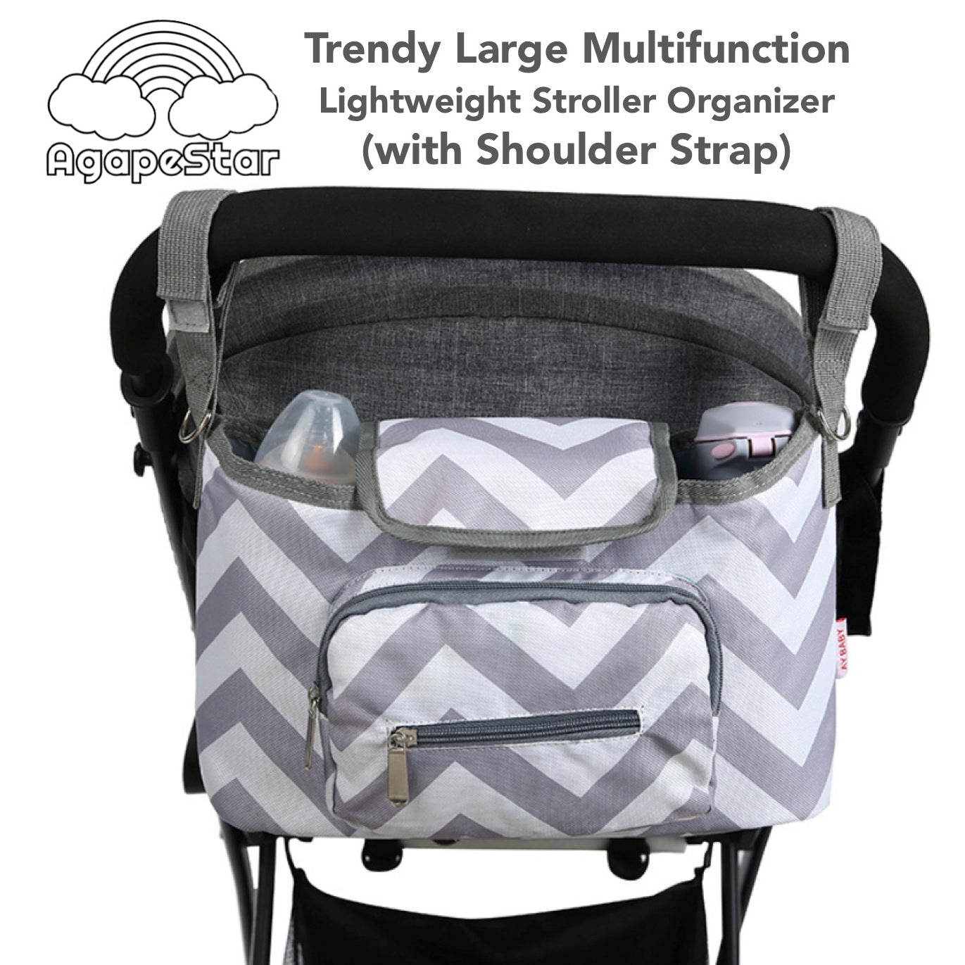  Diaper Bag Tote, Baby Multifunctional Storage Bag, Cotton Cloth Diaper  Mommy Handbag, Large Travel Diaper Tote for Mom, Baby Products Storage Bag,  Bottle, Clothes, Diapers, Toys, Tissues : Baby