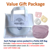 AgapeStar Baby Memory Foam Pillow Flat Head Prevention Gift Set (1 Pillow + 1 Removable Cotton cover) - AgapeStar