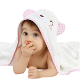 Premium Ultra Soft Bamboo Baby Hooded Towel